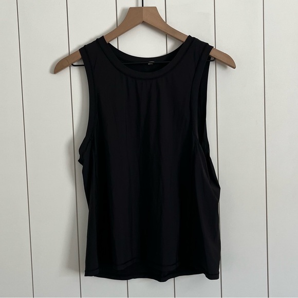 Lululemon Black Flowy Tank Top - Picture 1 of 2